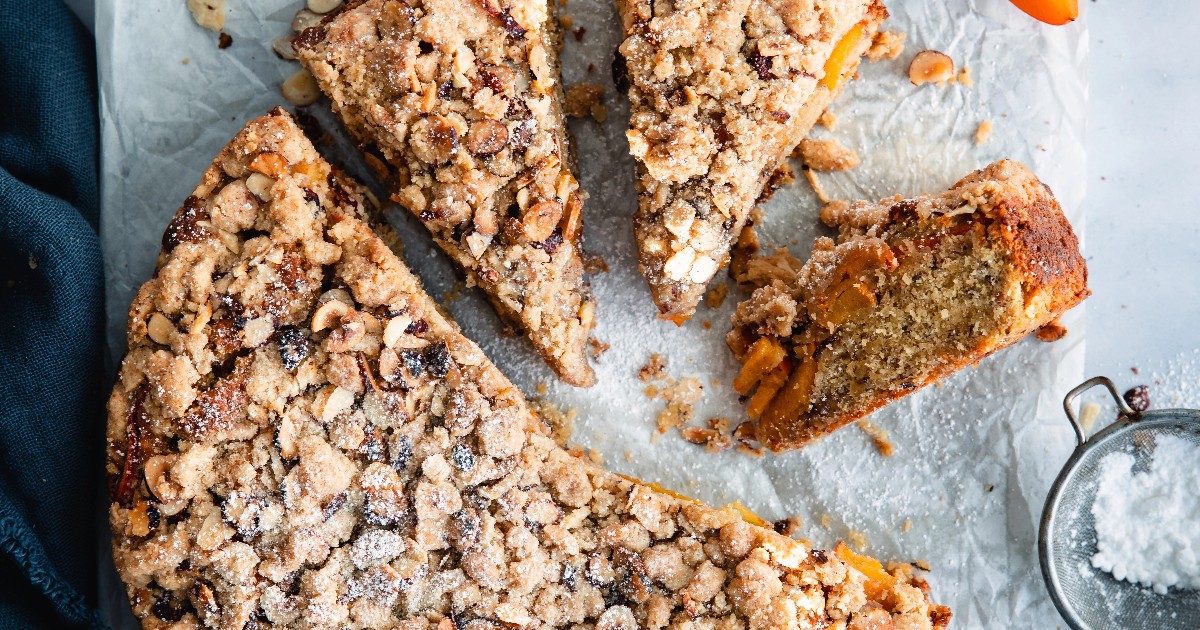 Kaki-Streuselkuchen | www.1000gutegruende.de